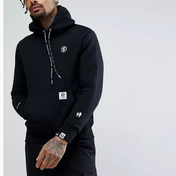 BATHING APE AAPE Pullover Hoodie Women’s XS Casual Streetwear Elevated Basic - Picture 1 of 16